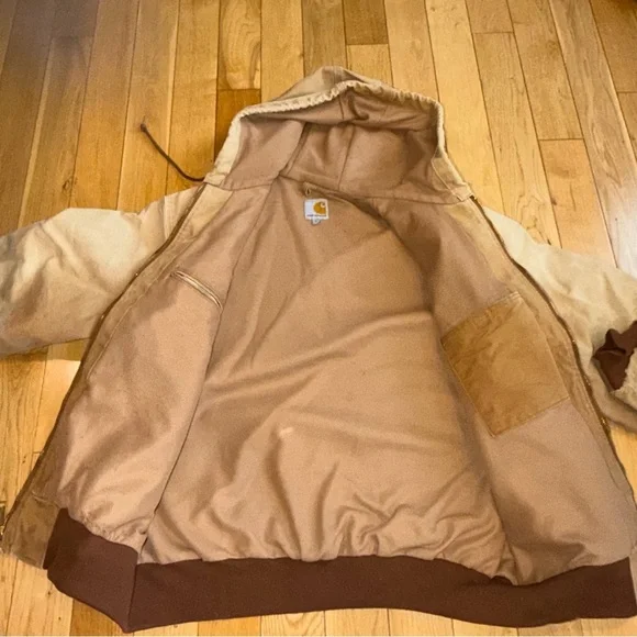 Vintage 90’s carhartt work jacket large - Picture 7 of 9